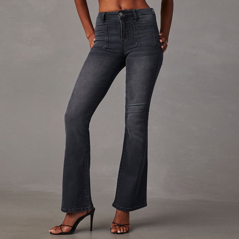 Konstanze | Women's Jeans in Black