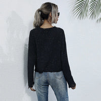 Konstanzia | Women's Fashionable Sweatshirt in Black