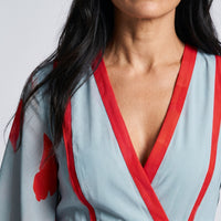 Laetitia | Women's Floral Wrap Maxi Dress