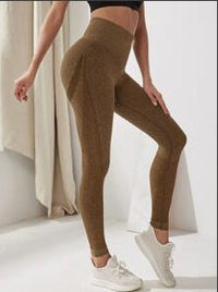 Lalage | Women's Leggings in Dark Brown