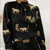 Lamorna | Women's Stand Collar Elegant Blouse