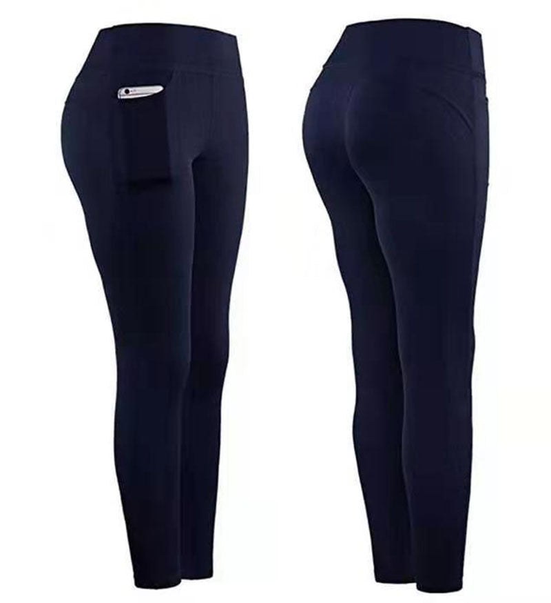 Lara | Women's Pockets Leggings in Black