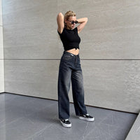 Larissa | Women's Tailored Jeans in Marine Blue