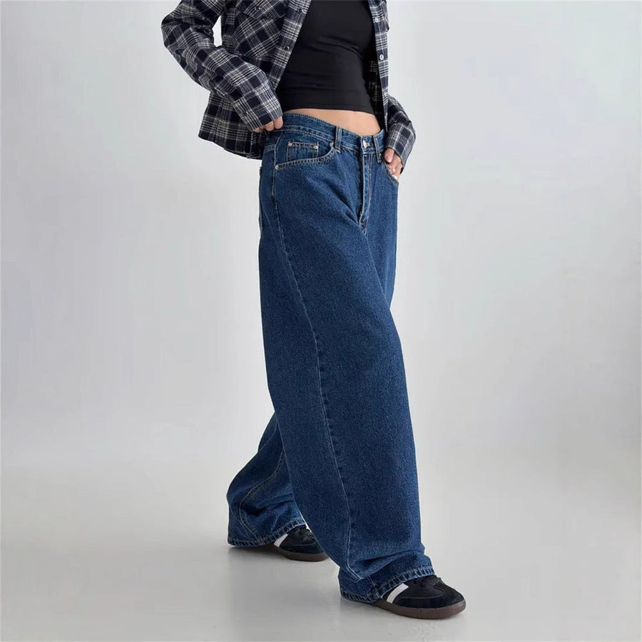 Laure | Women's Tailored Jeans in Dark Blue