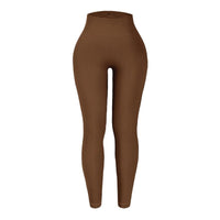 Laurel | Women's Tailored Leggings in Brown