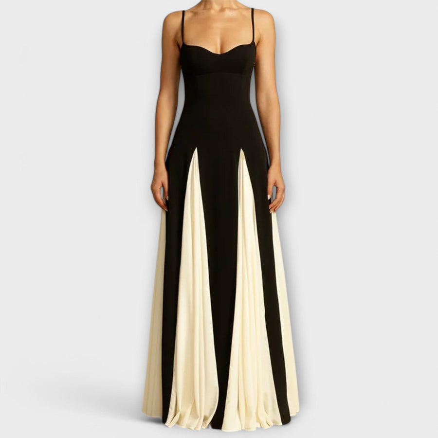 Leocadia | Women's Casual Maxi Sundress in Black