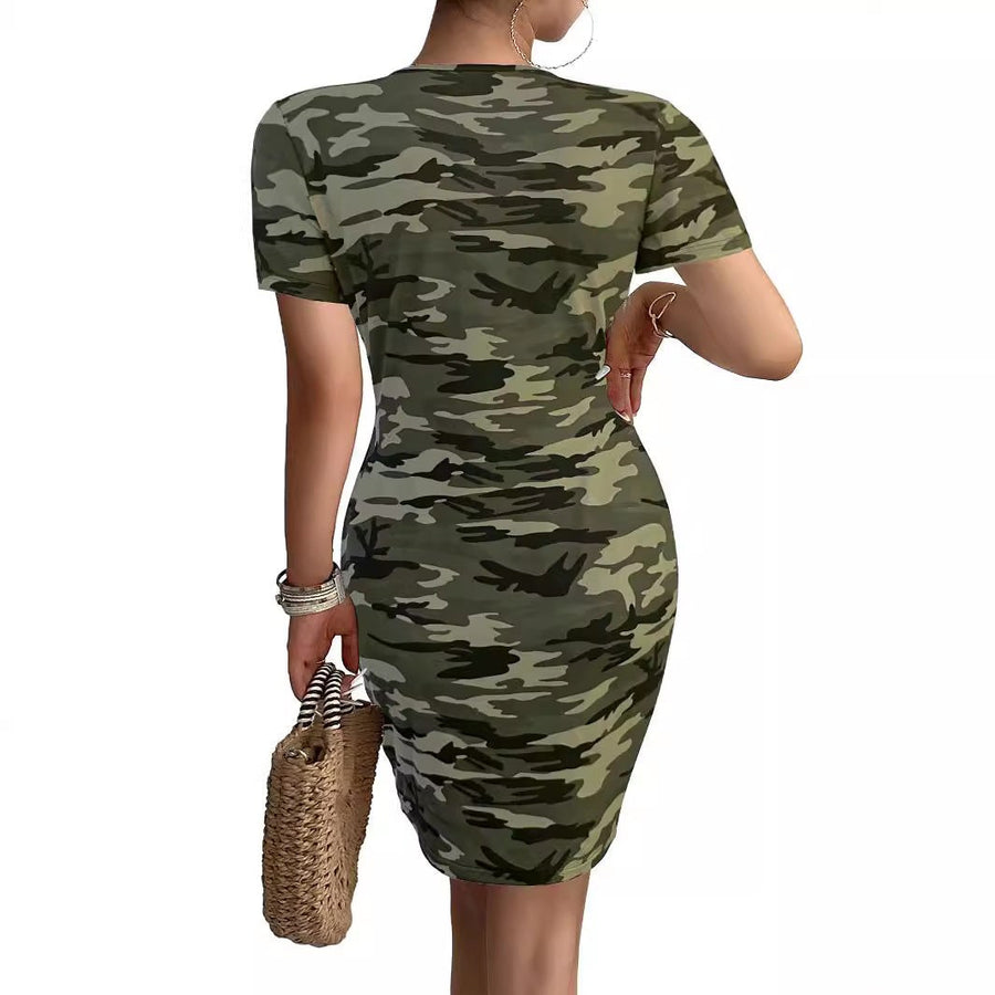Leonora | Women's V-Neck Bodycon Dress
