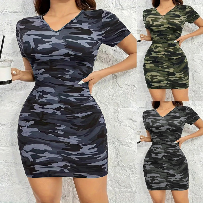Leonora | Women's V-Neck Bodycon Dress