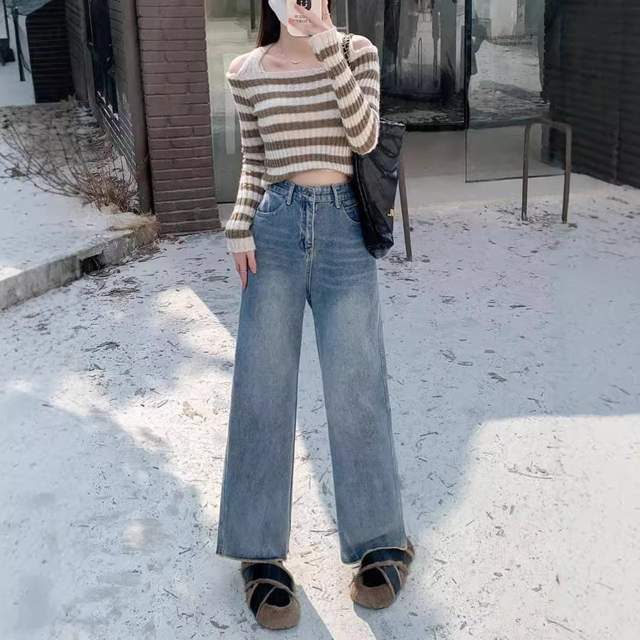 Leonora | Women's Tailored Modern Jeans in Blue
