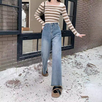 Leonora | Women's Tailored Modern Jeans in Blue