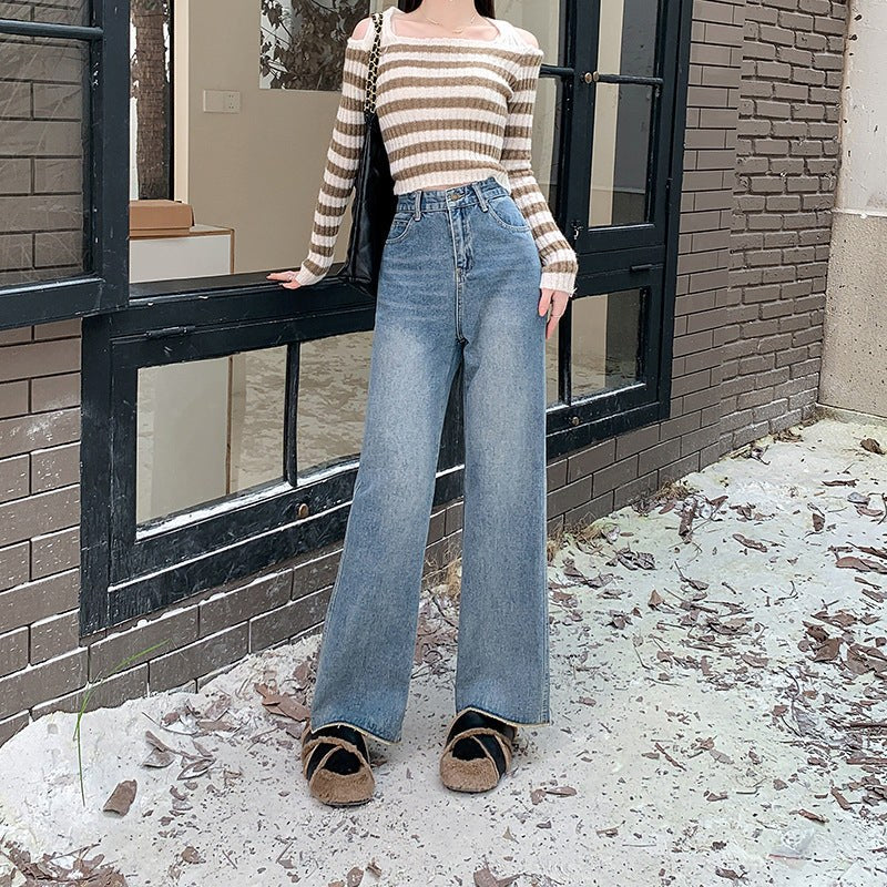 Leonora | Women's Tailored Modern Jeans in Blue