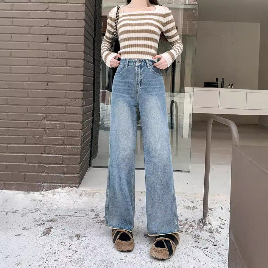 Leonora | Women's Tailored Modern Jeans in Blue