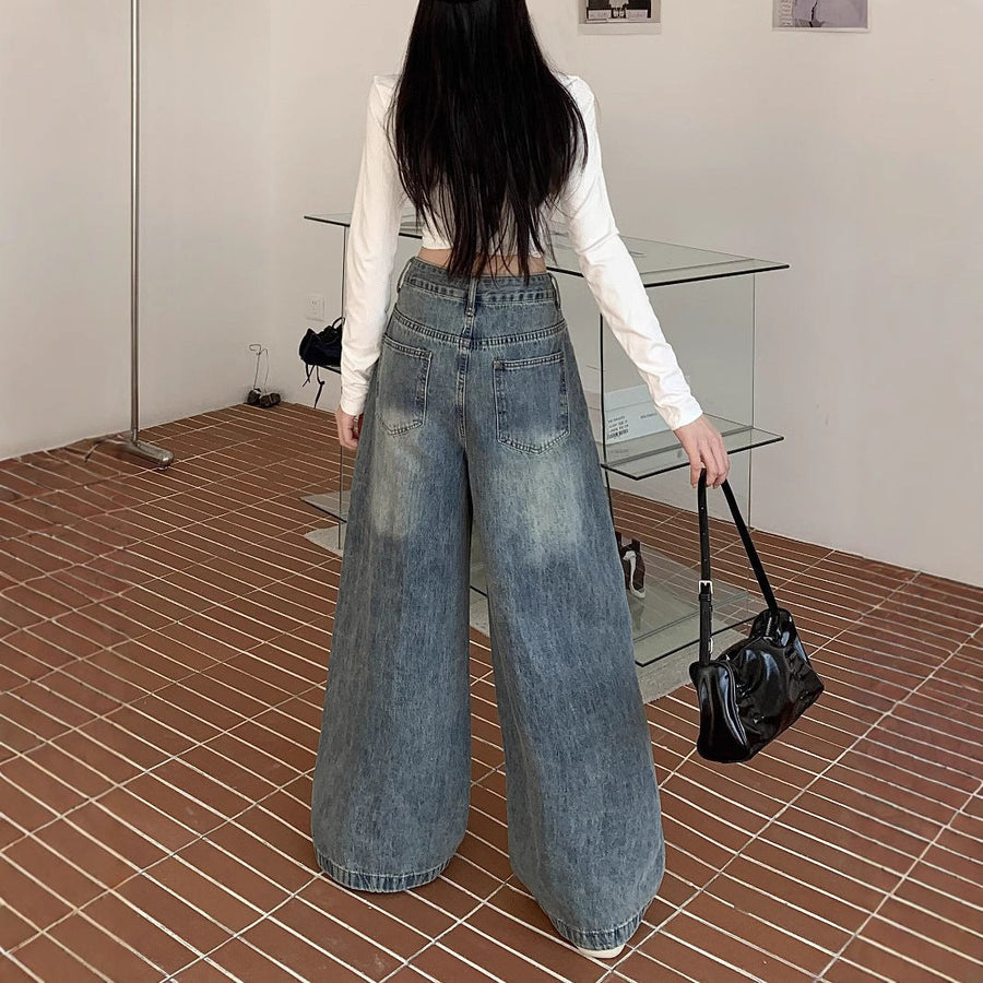 Leontine | Women's Tailored Jeans in Blue