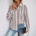 Lesley | Women's Striped Blouse