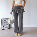 Letizia | Women's Ruffle Detail Pants – Dress Pants