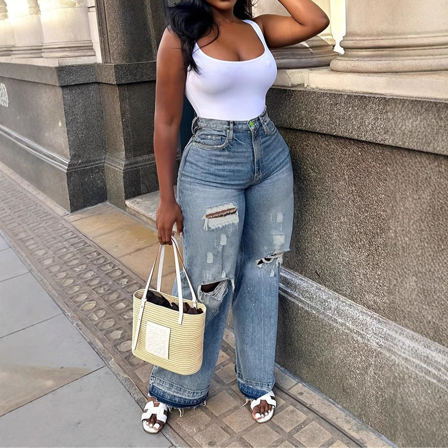 Liliana | Women's Jeans in Light Blue