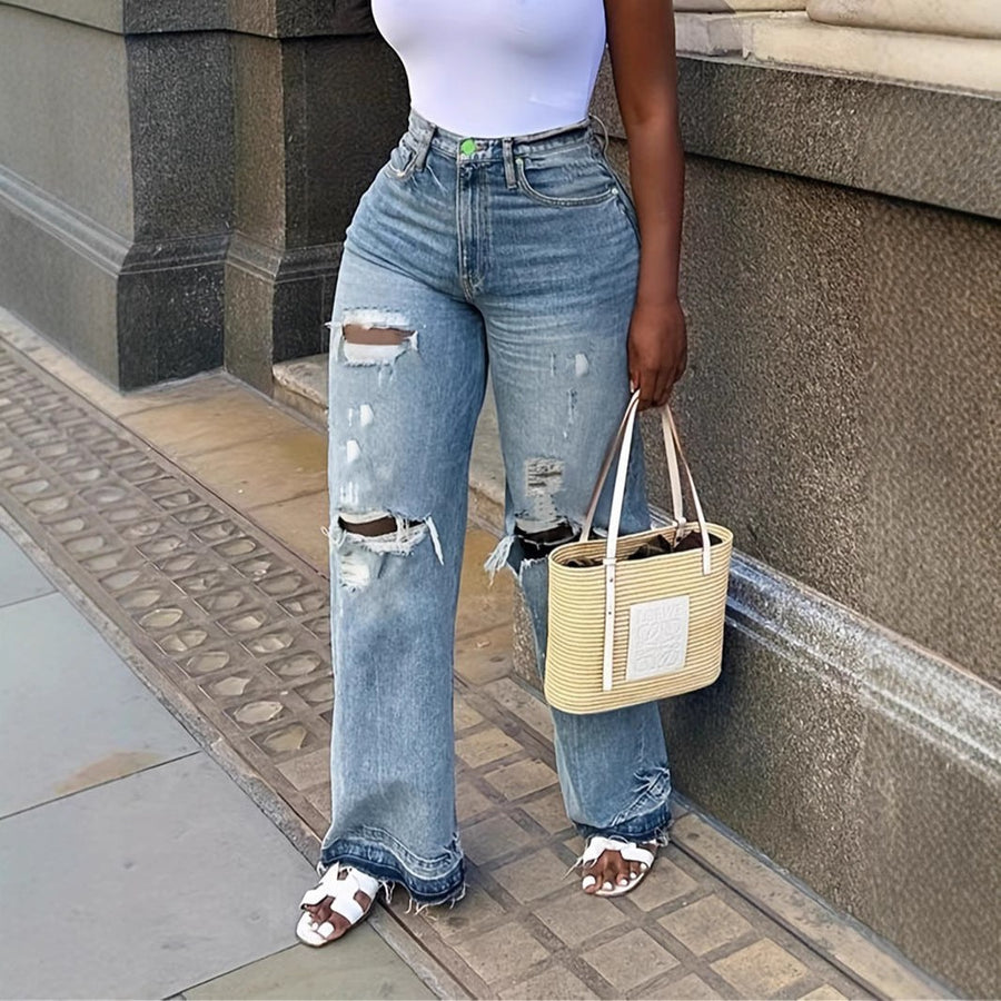 Liliana | Women's Jeans in Light Blue