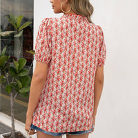 Liselotte | Women's Ruffle Detail Floral Blouse