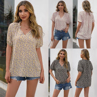 Lisveth | Women's Ruffle Detail Floral Blouse