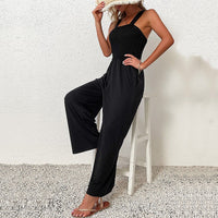 Livia | Women's Wide Leg Top in Black