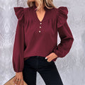 Lodovica | Women's Ruffle Detail Blouse