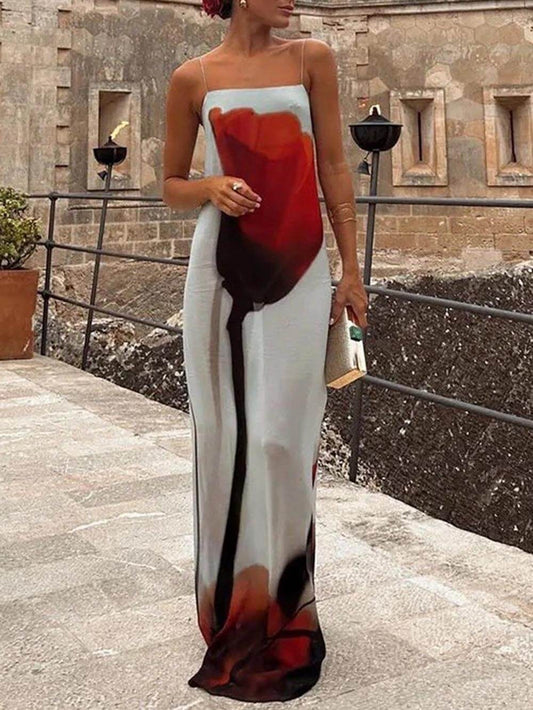 Lorelei | Women's Casual Print Maxi Sundress