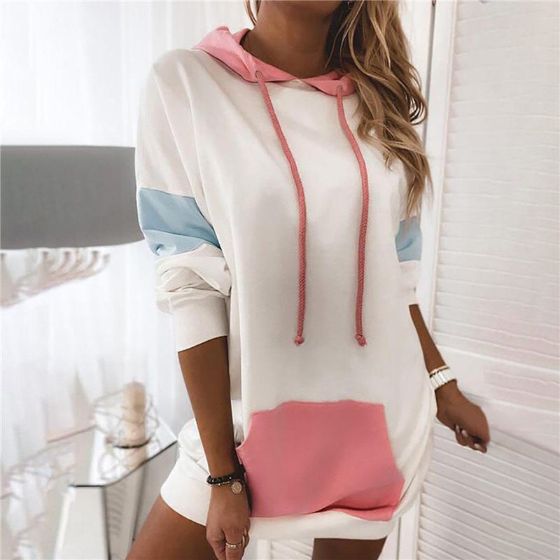Louisa | Women's Pockets Hooded Dress – Casual Dress