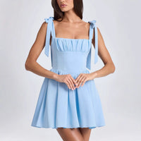 Louisa | Women's Dress – Casual Dress in Light Blue