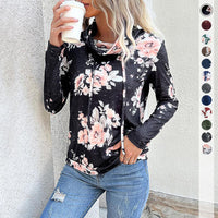 Lucinda | Women's Hooded Floral Modern Hoodie