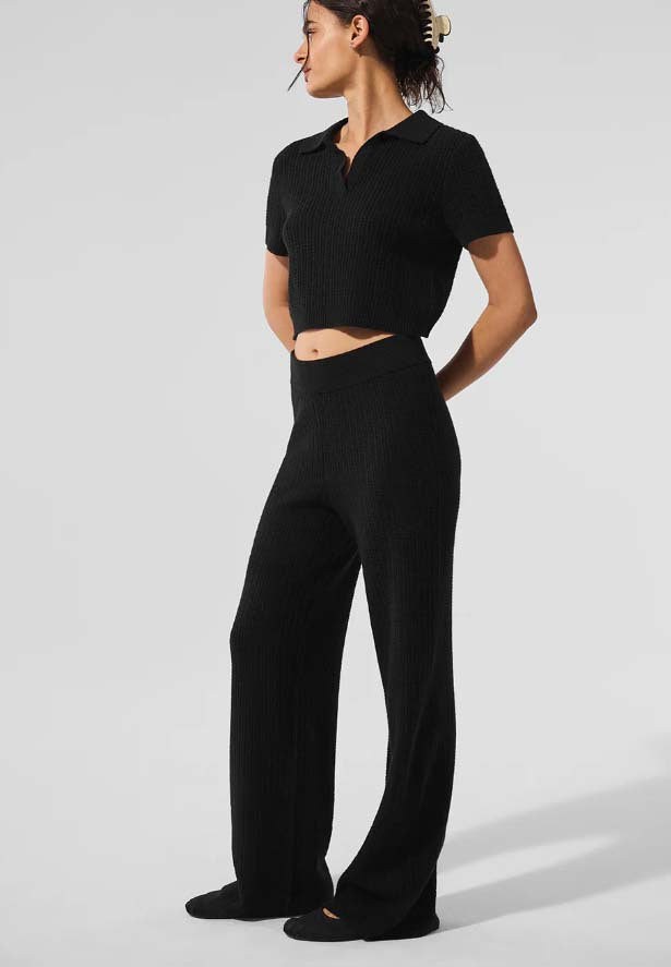 Lumi | Women's Two-Piece Set in Black