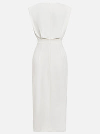 Lysandra | Women's Sleeveless Side Button Midi Dress