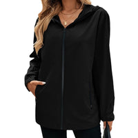 Macaria | Women's Pockets Lightweight Hooded Jacket