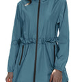 Madelaine | Women's Drawstring Pockets Lightweight Jacket