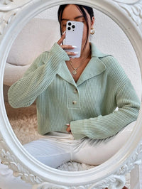 Madelief | Women's Sweater in Mint Green