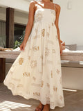 Maialen | Women's Open Back Maxi Sundress