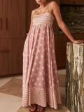 Malvina | Women's Polka Dot Maxi Sundress