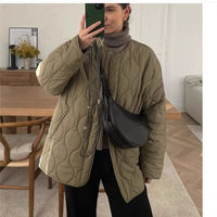 Manon | Women's Pockets Elegant Lightweight Jacket in Matcha