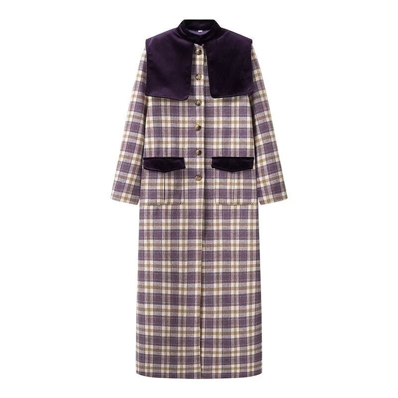 Marcella | Women's Trench Coat in Light Purple