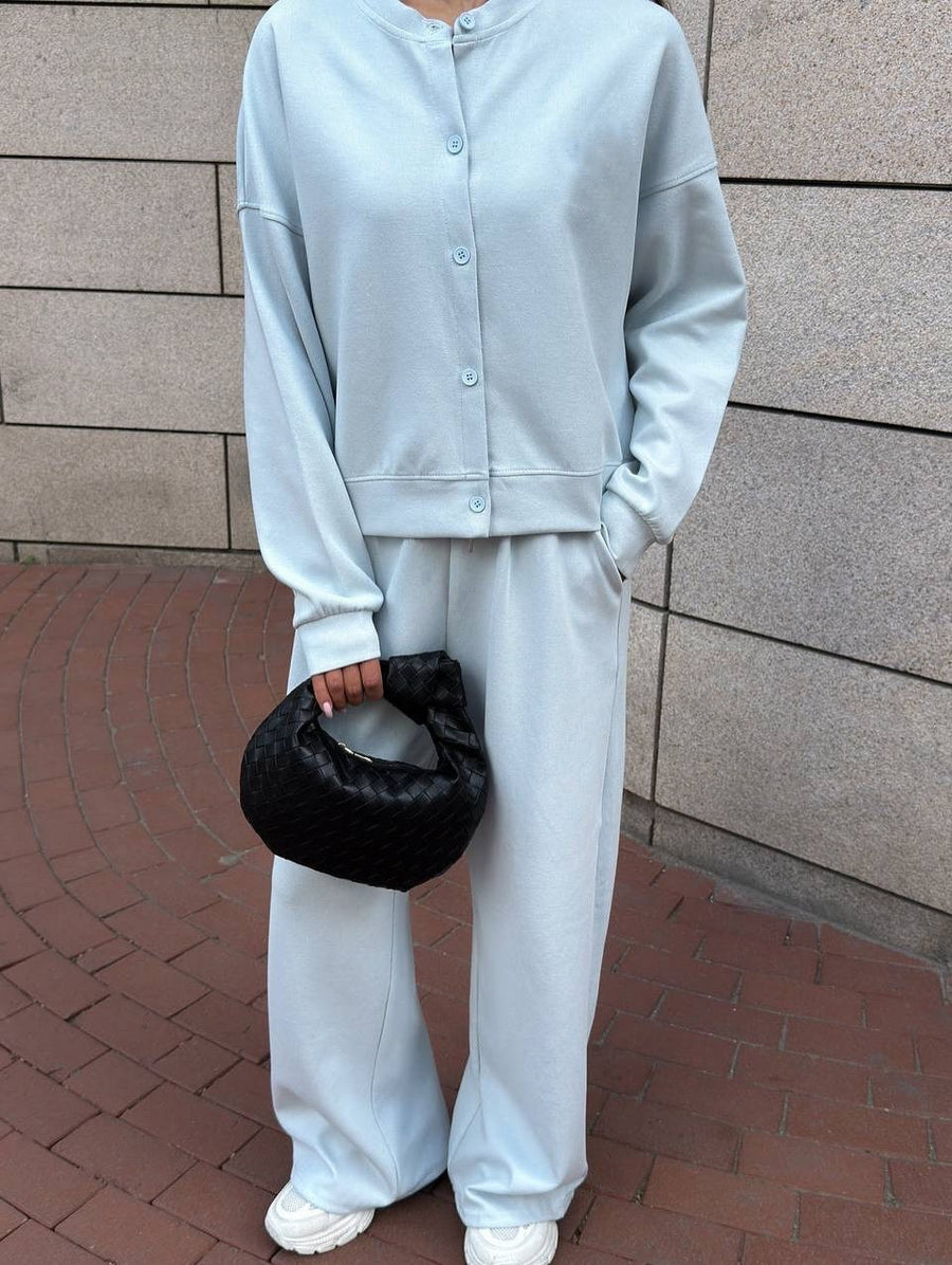 Margarethe | Women's Top in Sky Blue