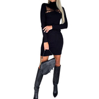Margaux | Women's Bodycon Long Sleeve Knit Dress