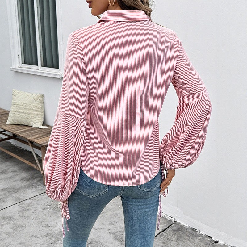 Mariamne | Women's Voluminous Blouse in Red