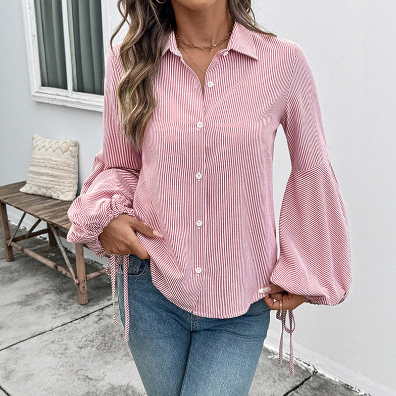 Mariamne | Women's Voluminous Blouse in Red