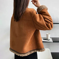Marigold | Women's Button Front Trim Detail Jacket