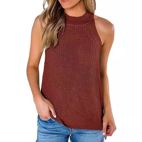 Marigold | Women's Knit Top in Apricot