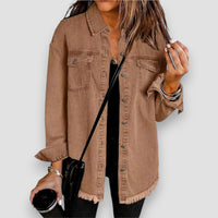 Marion | Women's Oversized Button Front Jacket