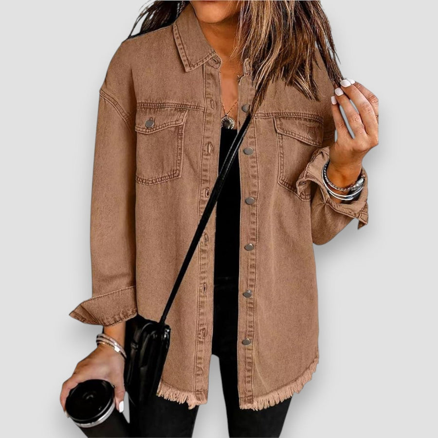 Marion | Women's Oversized Button Front Jacket