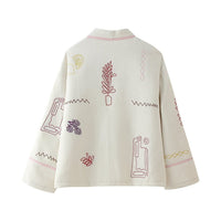 Marisol | Women's Pockets Jacket in White