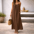 Marjorie | Women's Spaghetti Strap Maxi Sundress
