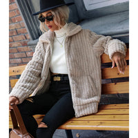 Marlene | Women's Zip Front Textured Jacket