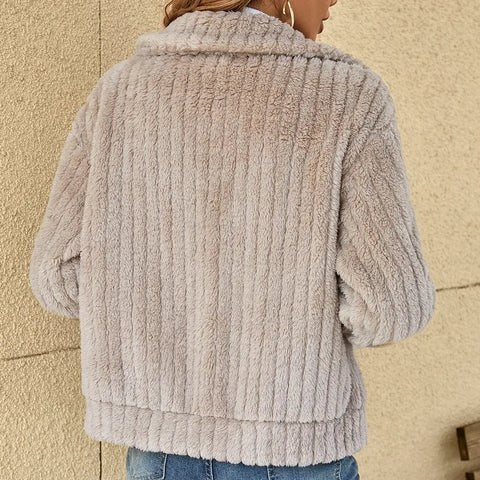 Marlene | Women's Zip Front Textured Jacket